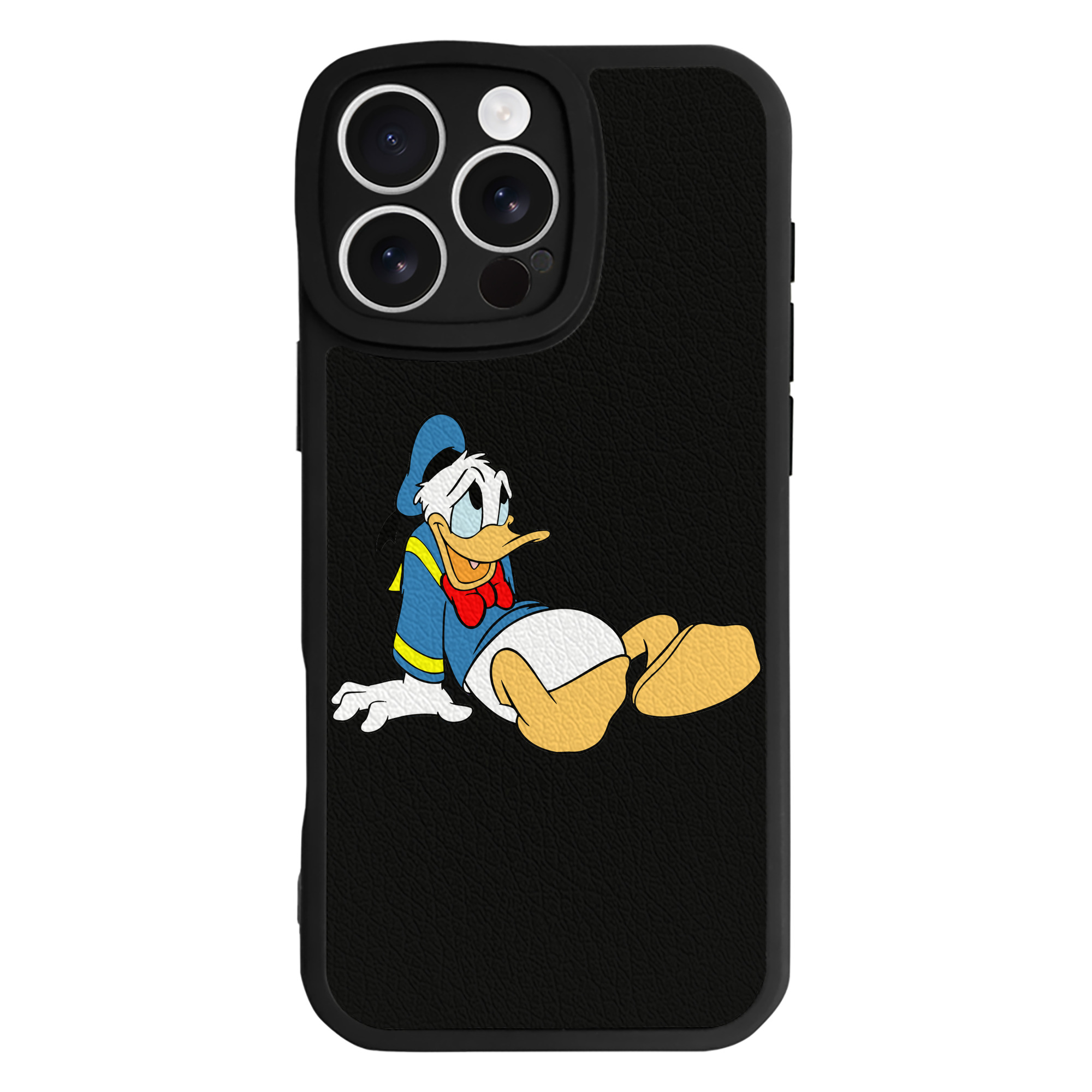 （画像用） ミッキーマウス Mickey Mouse 【iPhone 16シリーズ対応】シリコンスマホケース（レザー調） 材質：シリコン